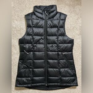 REI Black Down Puffer Vest Women Medium